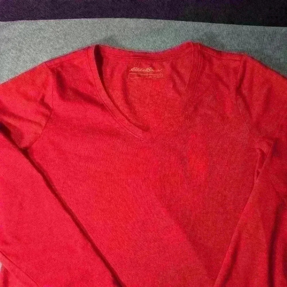 Eddie Bauer Long Sleeve Top - Size Medium - Picture 8 of 10